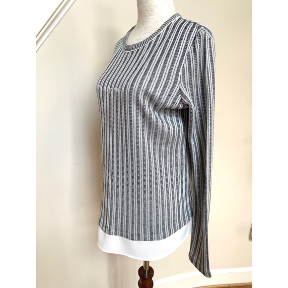 Zara striped “I Told You So” long sleeve top, S - Picture 7 of 15